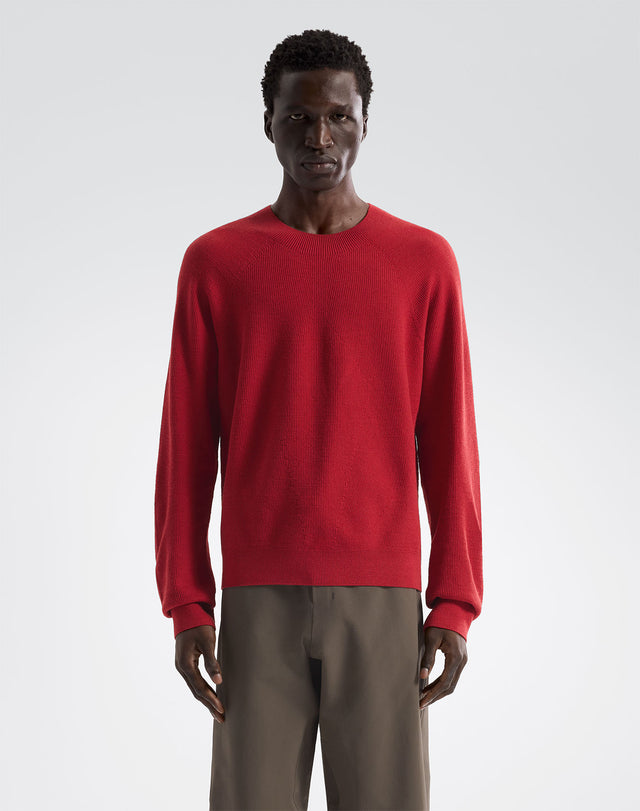 コニック ウール ミッドレイヤー メンズ