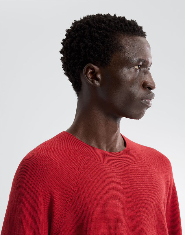 コニック ウール ミッドレイヤー メンズ