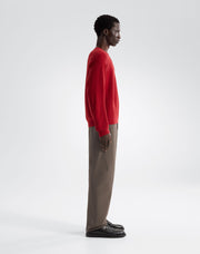 コニック ウール ミッドレイヤー メンズ