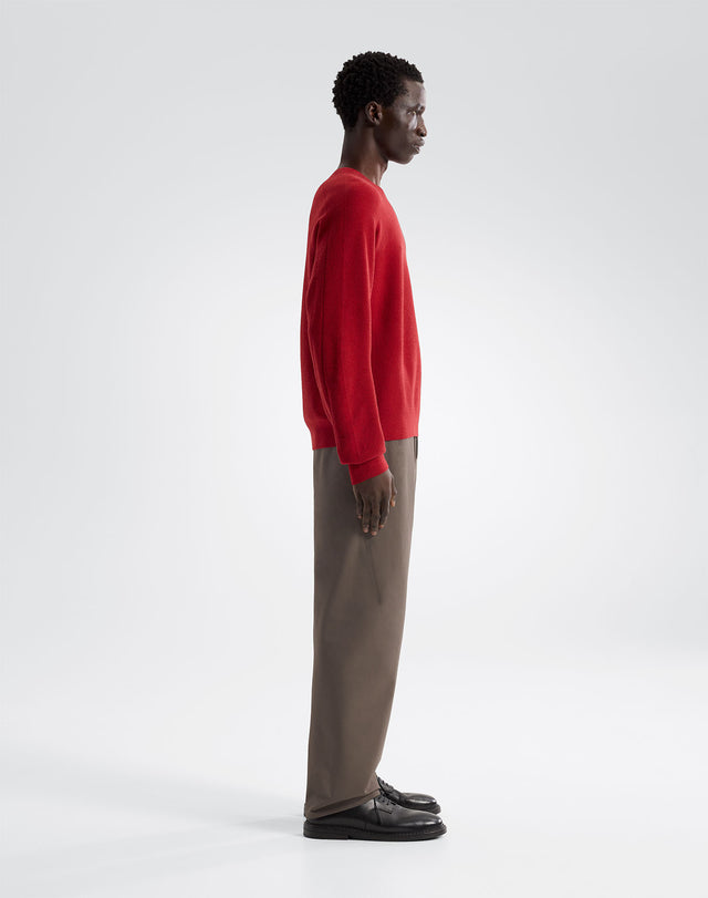 コニック ウール ミッドレイヤー メンズ