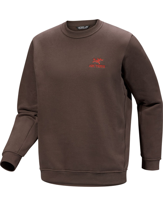 エンブレム フリース クルー メンズ