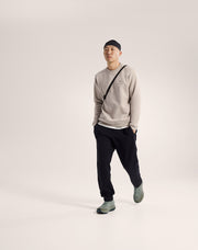 エンブレム フリース クルー メンズ