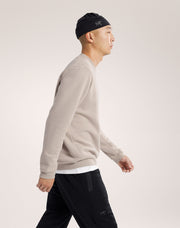 エンブレム フリース クルー メンズ