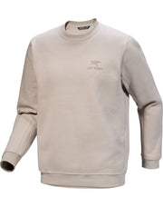 エンブレム フリース クルー メンズ