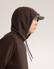 エンブレム フリース フーディ メンズ