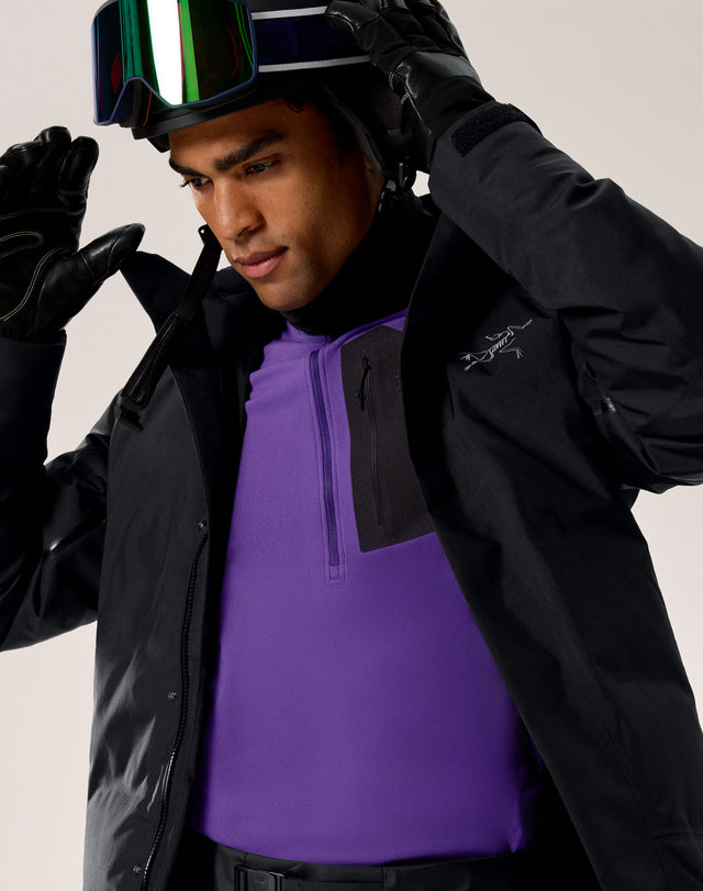 ロー SV ジップネック メンズ