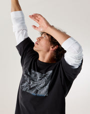 クラッグ コットン リトグラフィカ ショートスリーブ メンズ