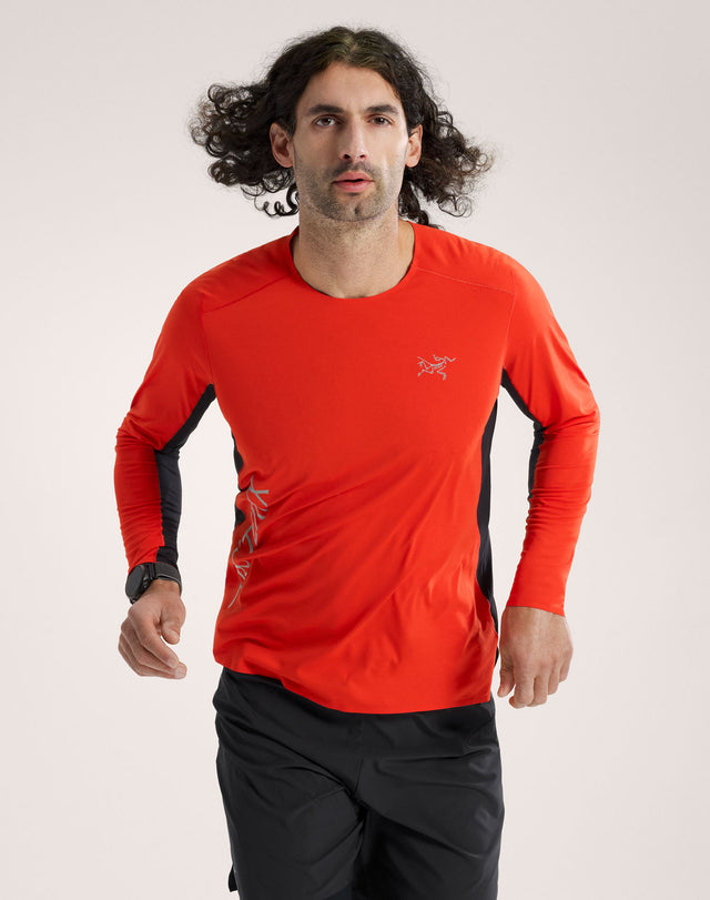 ノーバン ダウンワード ロゴ ロングスリーブ メンズ