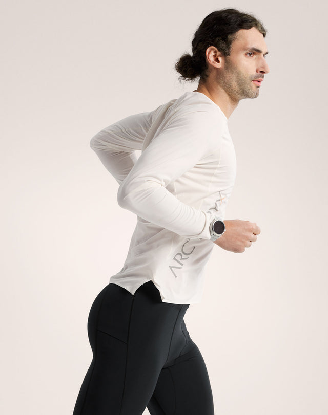 ノーバン ダウンワード ロゴ ロングスリーブ メンズ