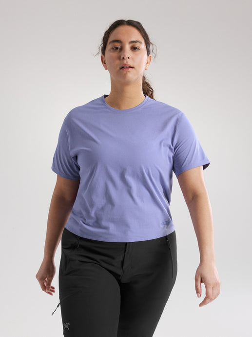 Arcteryx ティーマ クロップド ロゴ ショートスリーブ ウィメンズ