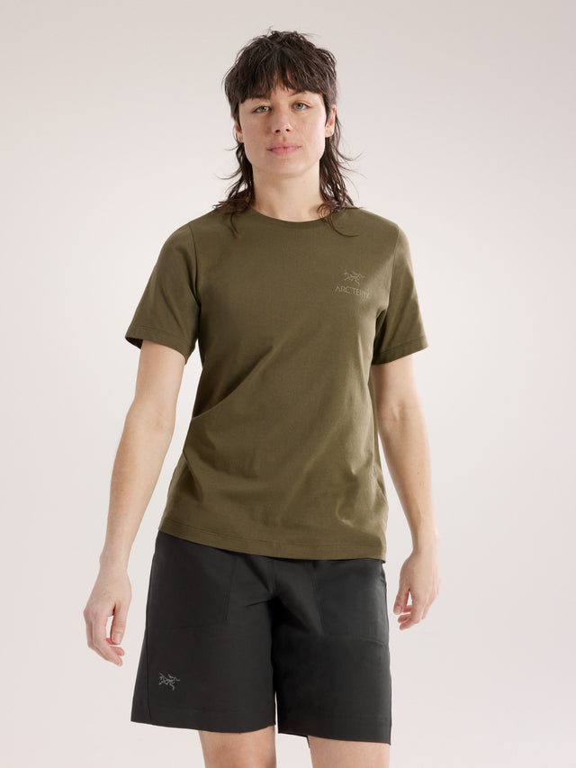 Arcteryx クラッグ SL コットン エンブレム クルー ショートスリーブ ウィメンズ