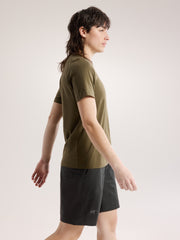 Arcteryx クラッグ SL コットン エンブレム クルー ショートスリーブ ウィメンズ