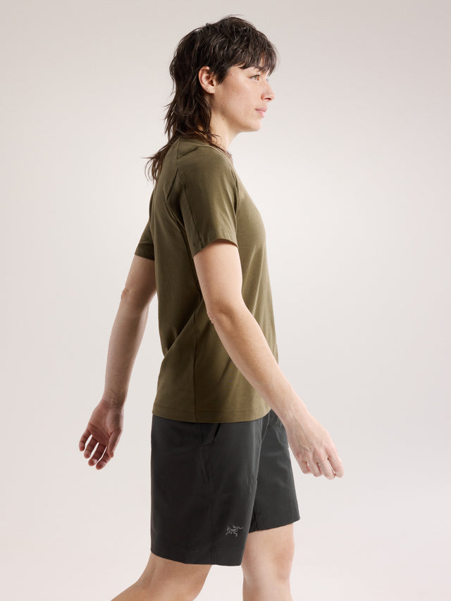 Arcteryx クラッグ SL コットン エンブレム クルー ショートスリーブ ウィメンズ
