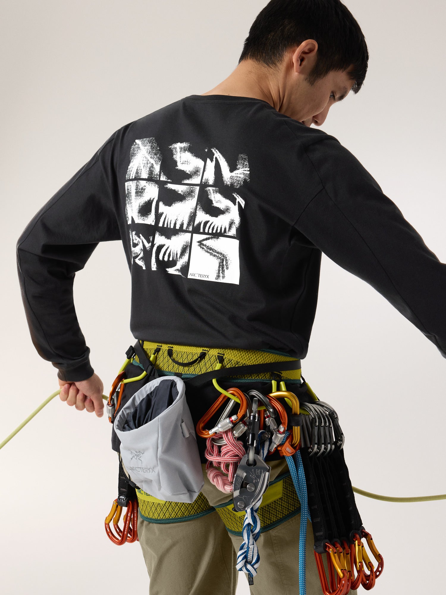 クラッグ SL コットン バード タイル ロングスリーブ メンズ 14