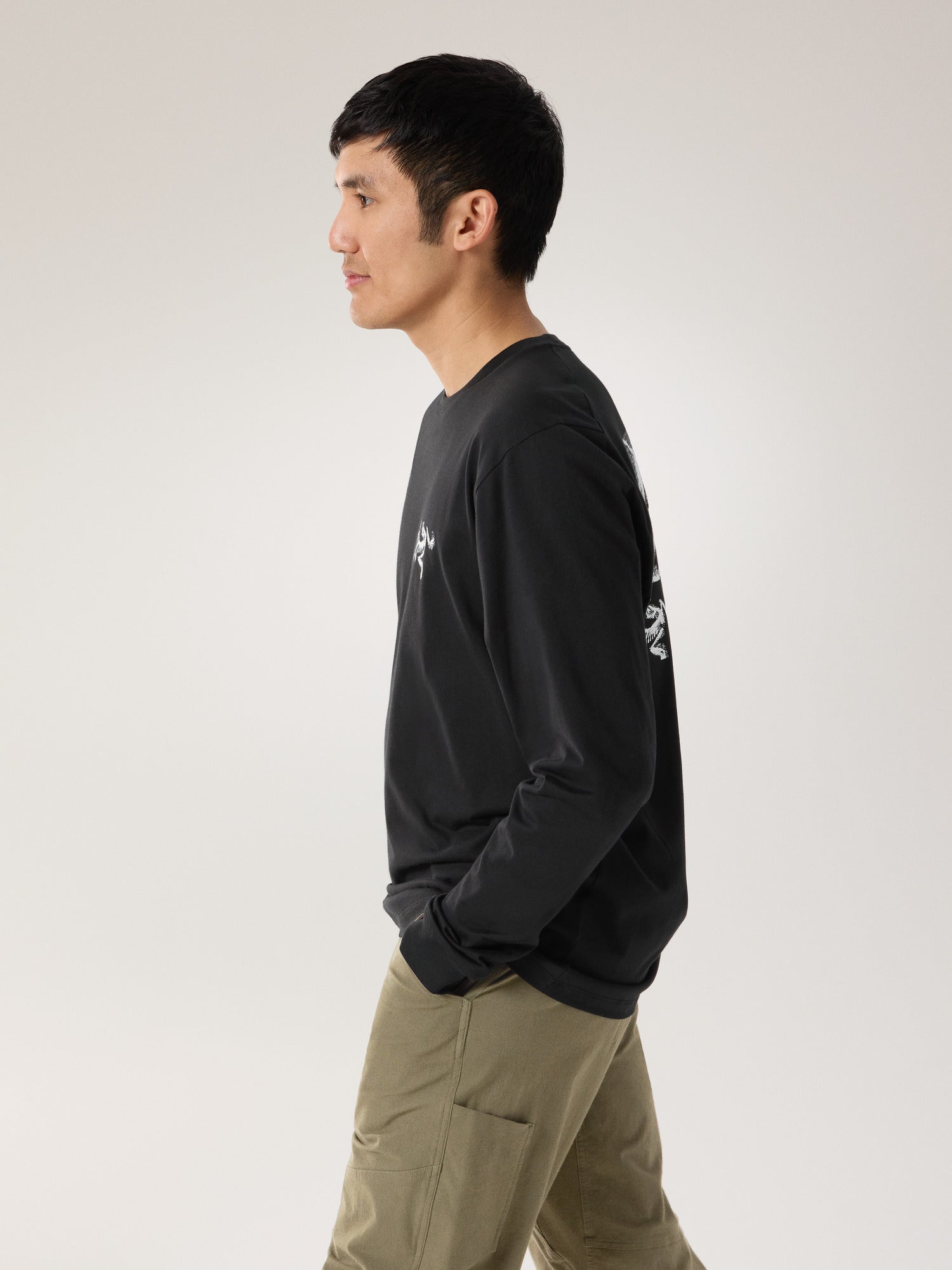クラッグ SL コットン バード タイル ロングスリーブ メンズ 17