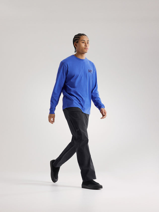 Arcteryx クラッグ SL コットン バード タイル ロングスリーブ メンズ