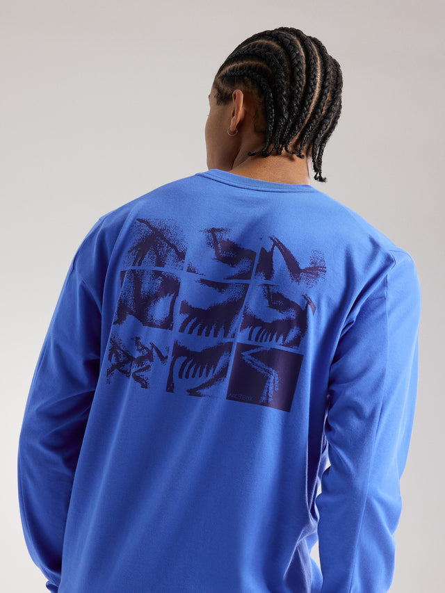 Arcteryx クラッグ SL コットン バード タイル ロングスリーブ メンズ