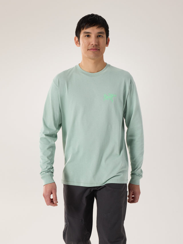 Arcteryx クラッグ SL コットン バード タイル ロングスリーブ メンズ