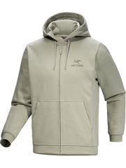 エンブレム フリース フルジップ フーディ メンズ