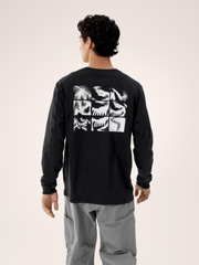 クラッグ SL コットン バード タイル ロングスリーブ メンズ