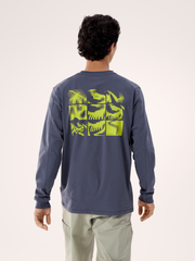 クラッグ SL コットン バード タイル ロングスリーブ メンズ