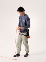 クラッグ SL コットン バード タイル ロングスリーブ メンズ