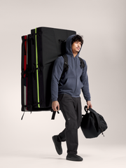 エンブレム フリース フルジップ フーディ メンズ