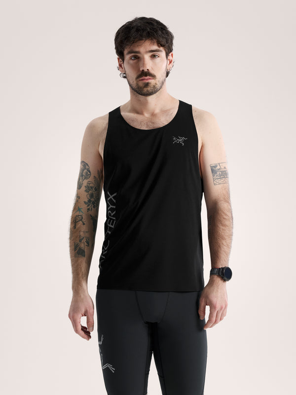 ARC'TERYX ノーバン　ダウンワードロゴ　タンク　メンズ ノーバン ダウンワード ロゴ タンク メンズ – アークテリクス公式