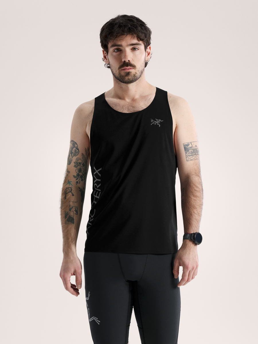 ARC'TERYX ノーバン　ダウンワードロゴ　タンク　メンズ ノーバン ダウンワード ロゴ タンク メンズ – アークテリクス公式