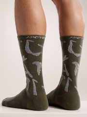 メリノウール グロット ミッド ソックス