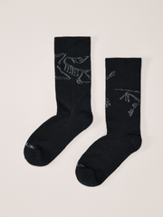 メリノウール ミッド バード ソックス