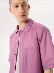 デムロ ショートスリーブ シャツ メンズ