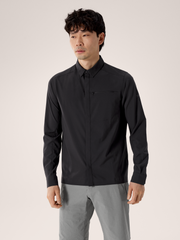 スカイライン ロングスリーブ シャツ メンズ