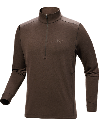 <p>ロー メリノウール<br/>ジップネックメンズ</p>