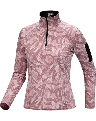 <p>ロー ジップネック<br/>ウィメンズ - プリント</p>